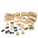 Bundle Holzeisenbahn 33344 33669 33351 großes Set Batterielok