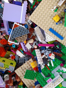 Konvolut LEGO Klemmbausteine & Grundplatten ca. 2,5 kg, ab 6 Jahre