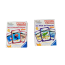 Ravensburger Bundle tiptoi Wissen & Quizzen Set von 2 Kartenspiele