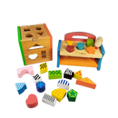 Eichhorn Bundle Montessori Set von 2 Werkbank & Steckwürfel