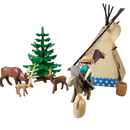Playmobil Bundle Western & Waldtiere Tipi Set Pferd & Esel