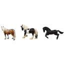 Schleich Tiere Bundle Morgan Haflinger Tinker 3 Teile Pferdefiguren