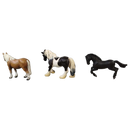 Schleich Tiere Bundle Morgan Haflinger Tinker 3 Teile Pferdefiguren