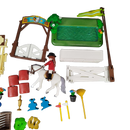 Playmobil Bundle Reitturnier 6930 Set Figuren & Pferd & Reitzubehör