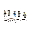 Playmobil Bundle Soldaten Set von 5 Spielfiguren & Zubehör