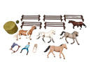Schleich Tiere Bundle Pferde 16 Teile Figuren & Zubehör