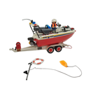 Playmobil Feuerwehrboot auf Trailer 4512 Boot