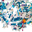 Konvolut LEGO Frozen Steine & Grundplatten ca. 0,45 kg, ab 6 7 8 Jahre