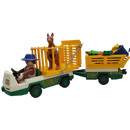 Playmobil Bundle Kutsche 4186 & Tiertransport 3242 Set von 2, Figuren