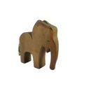 Ostheimer Elefant Holzfigur Holztier
