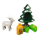 Playmobil 1.2.3 Figuren & Zubehör Weihnachtsmann, Pinguin, Rentier