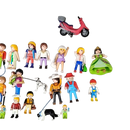 Playmobil Bundle Prinzessin & Western Set von 6 Figuren & Hunde