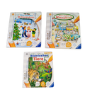 Ravensburger Bundle tiptoi Wimmelbuch & Tiere Set von 3 Lernbücher