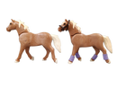 Playmobil Bundle Pferde Palomino & Fohlen Set von 8 Pferdefiguren