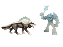 Schleich Bundle Eldrador Eiswolf 42452 & Eismonster 2 Teile Figuren