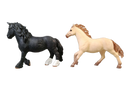 Schleich Tiere Bundle Cowboy Set Pferde, Zaun & Zubehör