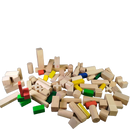 BRIO Holzbausteine natur & farbig Bauklötze Set