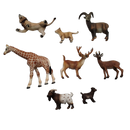 Schleich Tiere Bundle Wildtiere & Bauernhof Löwe 8 Teile Tierfiguren