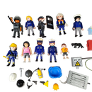 Playmobil Bundle Polizei & Feuerwehr Set von 10 Figuren & Zubehör