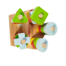 Eichhorn Formen-Steckbrett Montessori Steckspiel