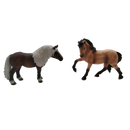 Schleich Tiere Bundle 5 Teile Pferdefiguren Dappled Grey & Palomino