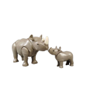 Playmobil Nashorn mit Baby Tierfigur Wildtiere