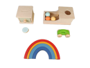 Bundle Montessori Set von 4 Steckspiel, Sortierbox & Stapelspiel