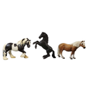Schleich Tiere Bundle Morgan Haflinger Tinker 3 Teile Pferdefiguren