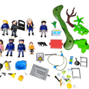 Playmobil Bundle Polizei & Feuerwehr Set von 10 Figuren & Zubehör