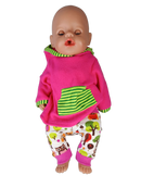 Baby born Bundle großes Set Puppe, Kleidung & Fütterzubehör