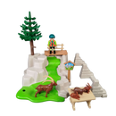 Playmobil Berghütte mit Kletterfelsen 9126 Spielset