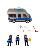 Playmobil Polizeibus mit Straßensperre 9236 Polizeifahrzeug ab 3 Jahre