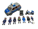 Playmobil Bundle Polizei 6873 Streifenwagen Polizeiauto & Motorrad