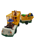 Playmobil Bundle Kutsche 4186 & Tiertransport 3242 Set von 2, Figuren