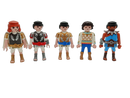 Playmobil Bundle Ritter Set von 54 Figuren & Pferde mit Zubehör