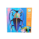 Djeco 3D-Bilder Papierkäfer Bastelset, neuwertig