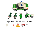 Playmobil Bundle Polizei 3903 Set Auto, Motorrad, 3 Figuren & Zubehör