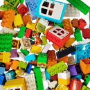 Konvolut LEGO Bausteine & Großsteine ca. 2,4 kg, ab 6 7 8 Jahre