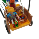 Playmobil Bundle Kutsche 4186 & Tiertransport 3242 Set von 2, Figuren