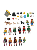 Playmobil Bundle Set von 14 Figuren, Zubehör, Hunde, Einkaufswagen