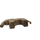 Ostheimer Elefant Holzfigur Holztier