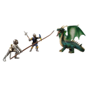 Schleich Bundle Ritter & Drache 70033 70038 70021 3 Teile Figuren