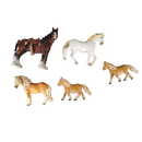Schleich Tiere Bundle Pferde Shire Horse & Mustang 5 Teile