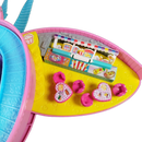 Mattel Polly Pocket Herz-Rucksack Spielset mit Zubehör