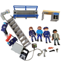 Playmobil Polizei-Kommandozentrale mit Gefängnis 6872 Spielset