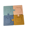 Liewood Bundle Montessori Set Silikon-Puzzle, Telefon & Beißringe
