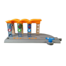 BRIO Bundle Holzbahn 33874 Set von 2 Waschstation & Holzfähre