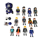 Playmobil Bundle Polizei & Pirat Set von 15 Figuren & Quad