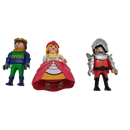 Playmobil Bundle Mittelalter Ritter Set von 5 Figuren & Zubehör