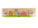 Djeco Bundle Tiere Set von 2 Steckpuzzle & Holzpuzzle